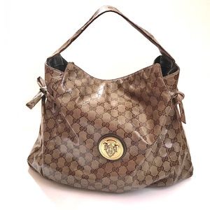 Authentic GUCCI Crystal Medium Hysteria GG Bag